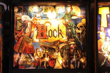 Hook Pinball Machine with the Topper