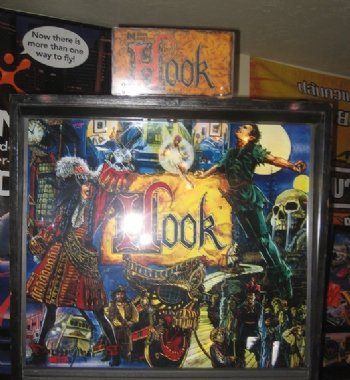 Hook Pinball Machine with the Topper