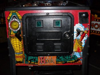 Hook Pinball Machine with the Topper