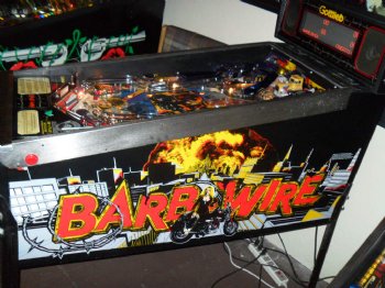 Barb Wire Pinball Machine