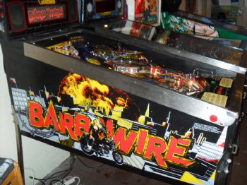 Barb Wire Pinball Machine