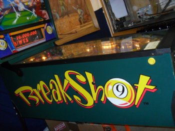 Break Shot Pinball ONLY 1000 of these made