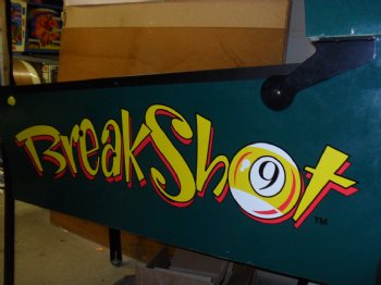 Break Shot Pinball ONLY 1000 of these made