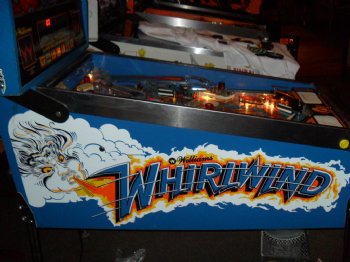 Whirl Wind Pinball Machine by WIlliams