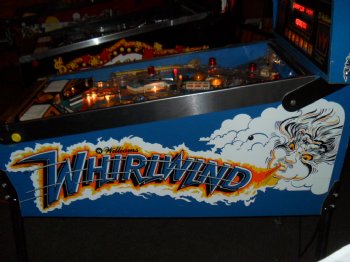 Whirl Wind Pinball Machine by WIlliams